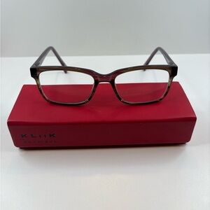 FRAMES ONLY- KLIIK DENMARK K-541 Col.816 - 50•17•140 Eyeglasses frames